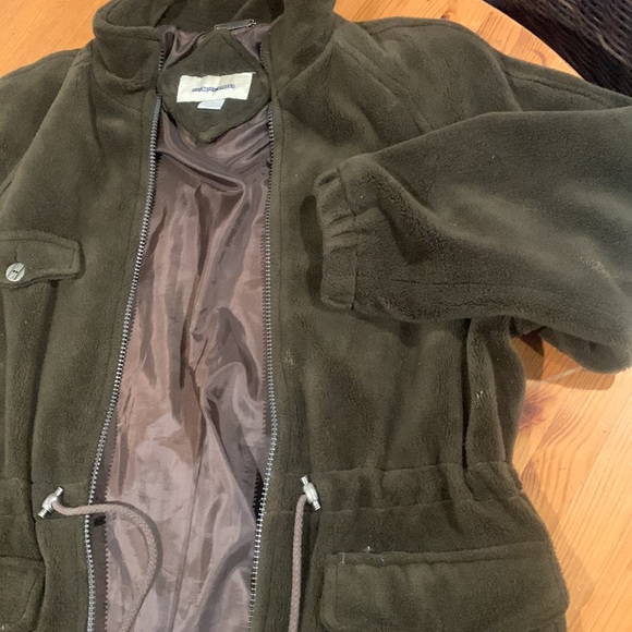 Mulberry Street- preowned jacket Olive Brown - Size Medium - Picture 2 of 11